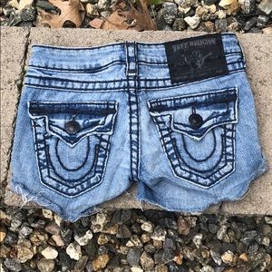 True Religion Jean Shorts